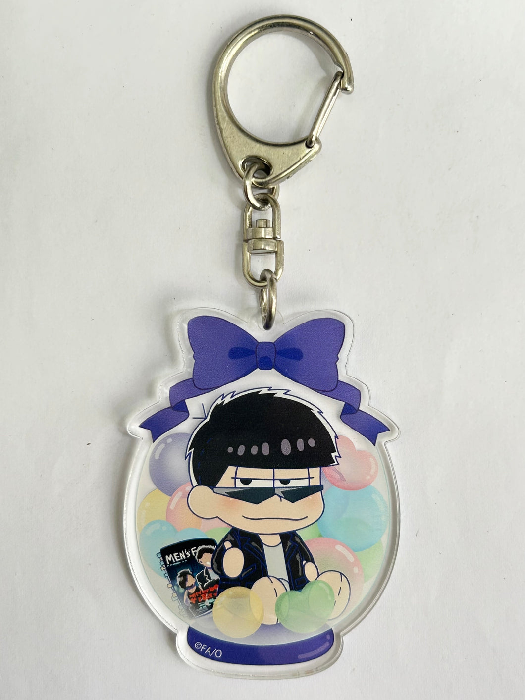 Osomatsu-san - Matsuno Karamatsu - Purishu Acrylic Keychain - Gift Balloon Ver.
