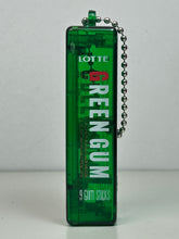Load image into Gallery viewer, Lotte Green Gum LCD Digital Watch Keychain
