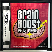 Load image into Gallery viewer, Brain Boost: Beta Wave - Nintendo DS / DSLite DSi XL - NTSC - CIB (NTR-AUIE-USA)

