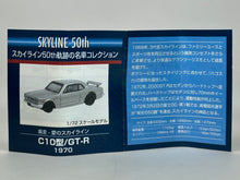 Load image into Gallery viewer, Nissan Skyline C10 Type / GTR 1970 - 1:72 Scale Model Car

