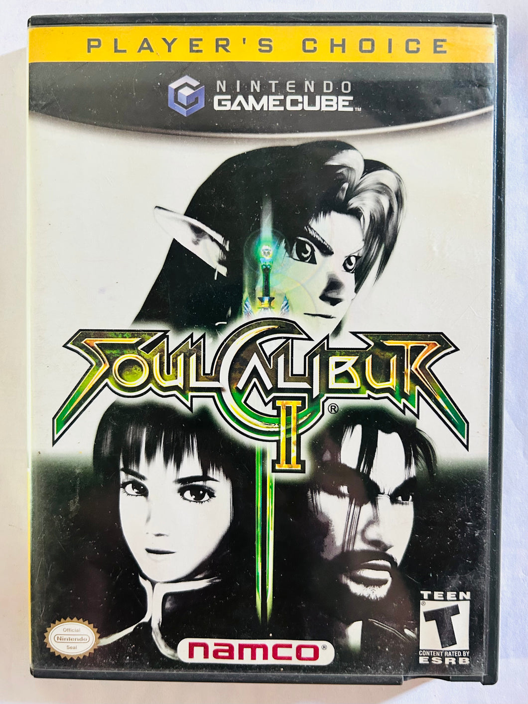 SoulCalibur II (Player's Choice) - Nintendo GameCube / NGC - NTSC - Boxed (DOL-GRSE-USA)