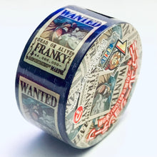Load image into Gallery viewer, One Piece - Franky - OP 10th Anniversary Masking Tape - Wanted Poster ver.
