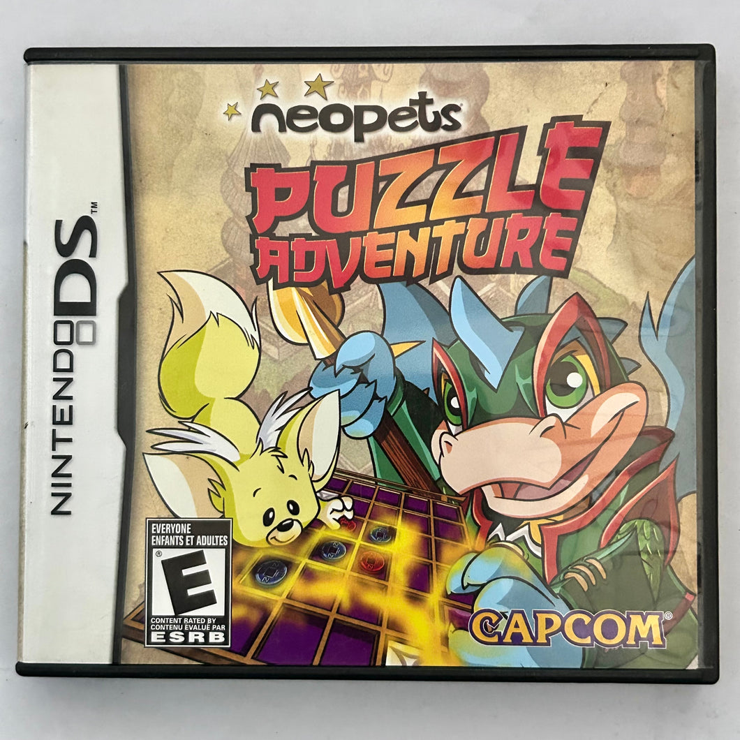 Neopets Puzzle Adventure - Nintendo DS / DSLite DSi XL - NTSC - Box Only (NTR-C3PE-USA)