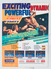 Load image into Gallery viewer, Ninja Warriors - SNES - Original Vintage Advertisement - Print Ads - Laminated A4 Poster
