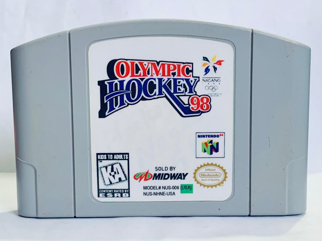 Olympic Hockey 98 - Nintendo 64 - N64 - NTSC-US - Cart (NUS-NHNE-USA)