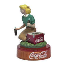 Load image into Gallery viewer, Picnic Cooler and Woman - Mini Figure - Bottle Cap (6)
