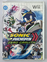 Load image into Gallery viewer, Sonic Riders: Zero Gravity - Nintendo Wii / Wii U - NTSC - Box &amp; Manual (RVL-RS9E-USA)
