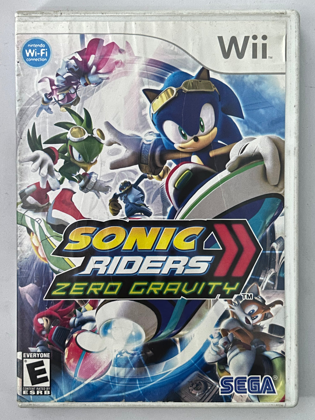 Sonic Riders: Zero Gravity - Nintendo Wii / Wii U - NTSC - Box & Manual (RVL-RS9E-USA)