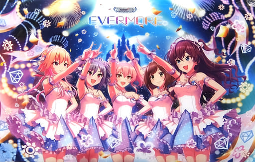 THE iDOLM@STER Cinderella Girls -A3 Clear Poster - Single - The Idolm@ster Cinderella Master - Evermore