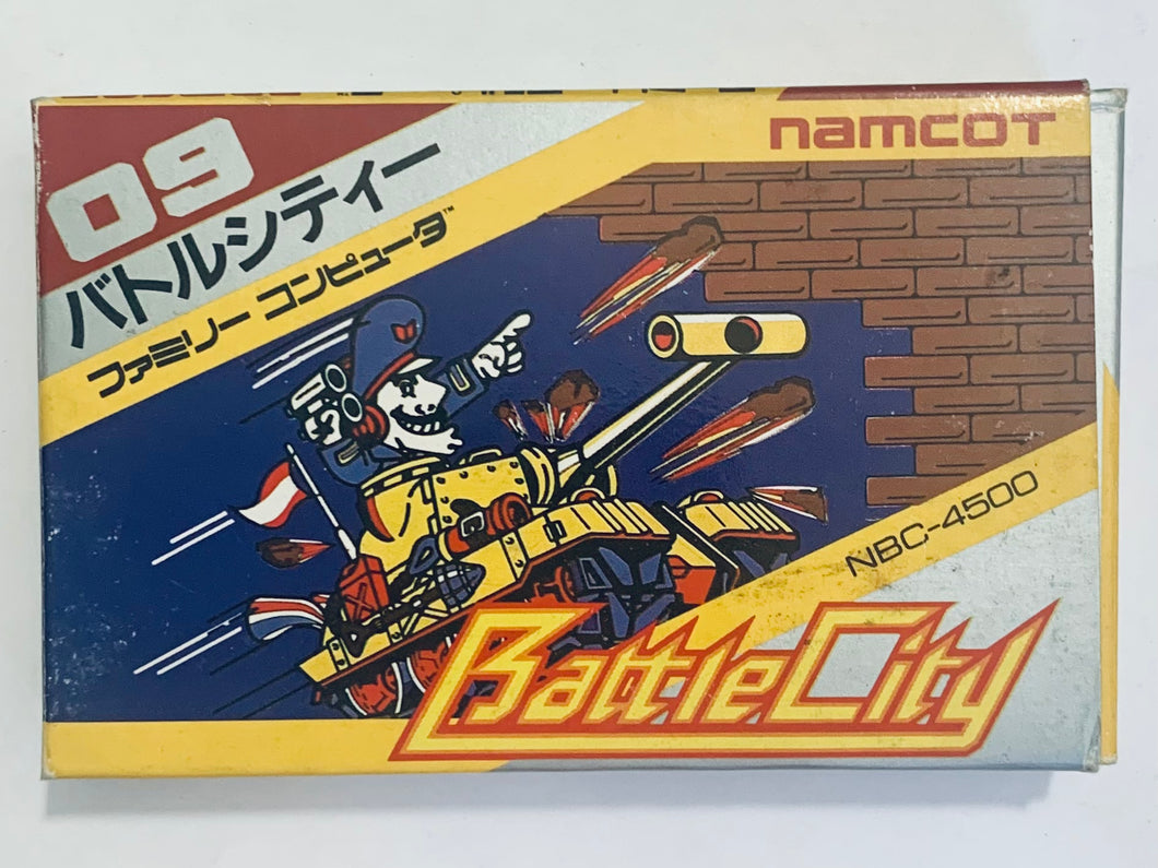 Battle City - Famicom - Family Computer FC - Nintendo - Japan Ver. - NTSC-JP - CIB (NBC-4500)