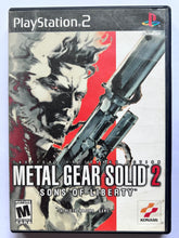 Load image into Gallery viewer, Metal Gear Solid 2: Sons of Liberty - Playstation 2 / PS2 - NTSC - CIB (SLUS-20144)
