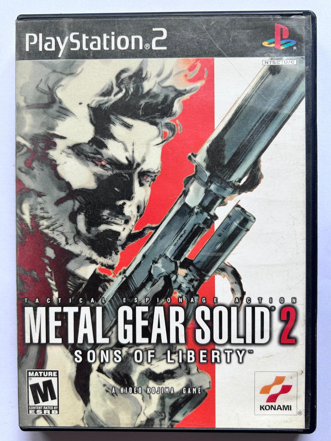 Metal Gear Solid 2: Sons of Liberty - Playstation 2 / PS2 - NTSC - CIB (SLUS-20144)