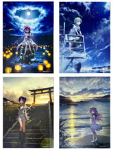 Cargar imagen en el visor de la galería, Summer Pockets Reflection Blue - A4 Illustration Film (Set of 4)
