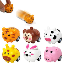 Cargar imagen en el visor de la galería, Tiger &amp; Cow - Animal Pullback Mini Car
