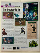 Cargar imagen en el visor de la galería, Dr. Muto - PS2 NGC Xbox GBA - Original Vintage Advertisement - Print Ads - Laminated A4 Poster

