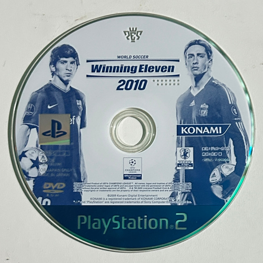 World Soccer Winning Eleven 2010 - PlayStation 2 - NTSC-JP - Disc (SLPM-55209)