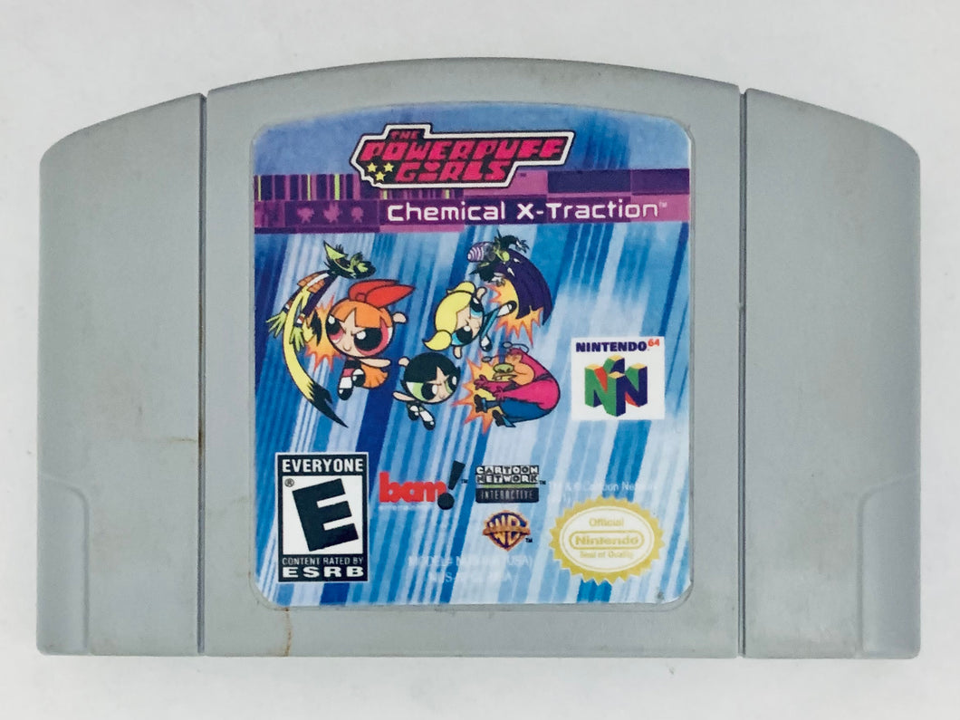 The Powerpuff Girls: Chemical X-Traction - Nintendo 64 - N64 - NTSC-US - Cart (NUS-NPQE-USA)