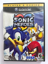 Cargar imagen en el visor de la galería, Sonic Heroes (Player&#39;s Choice) - Nintendo GameCube / NGC - NTSC - CIB (DOL-G9SE-USA)
