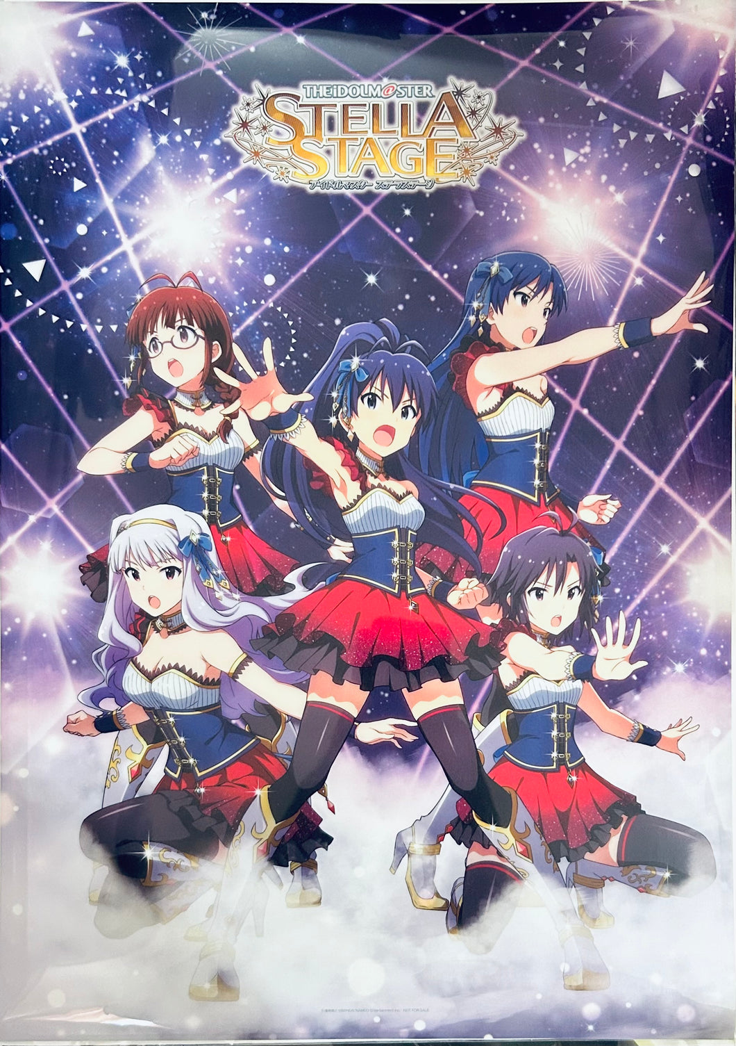 THE iDOLM@STER Stella Stage - A3 Clear Poster - Album - 01 - THE iDOLM@STER STELLA MASTER