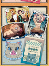 Load image into Gallery viewer, Kimetsu no Yaiba - Hashibira Inosuke - Die-cut Sticker Set

