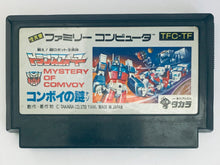 Load image into Gallery viewer, Transformers: Convoy no Nazo - Famicom - Family Computer FC - Nintendo - Japan Ver. - NTSC-JP - Cart (TFC-TF)
