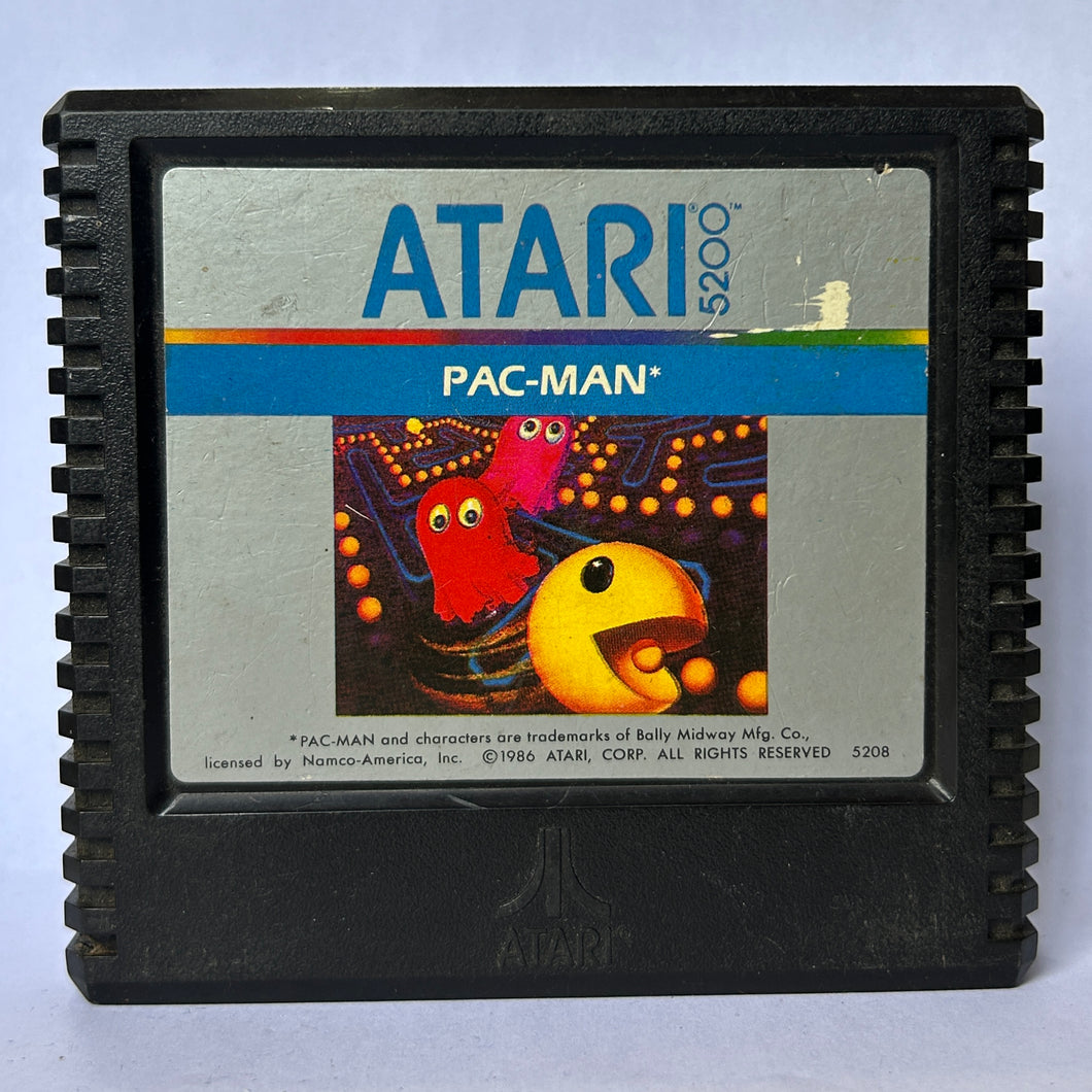 Pac-Man - Atari 5200 - NTSC - Cartridge (CX5208)