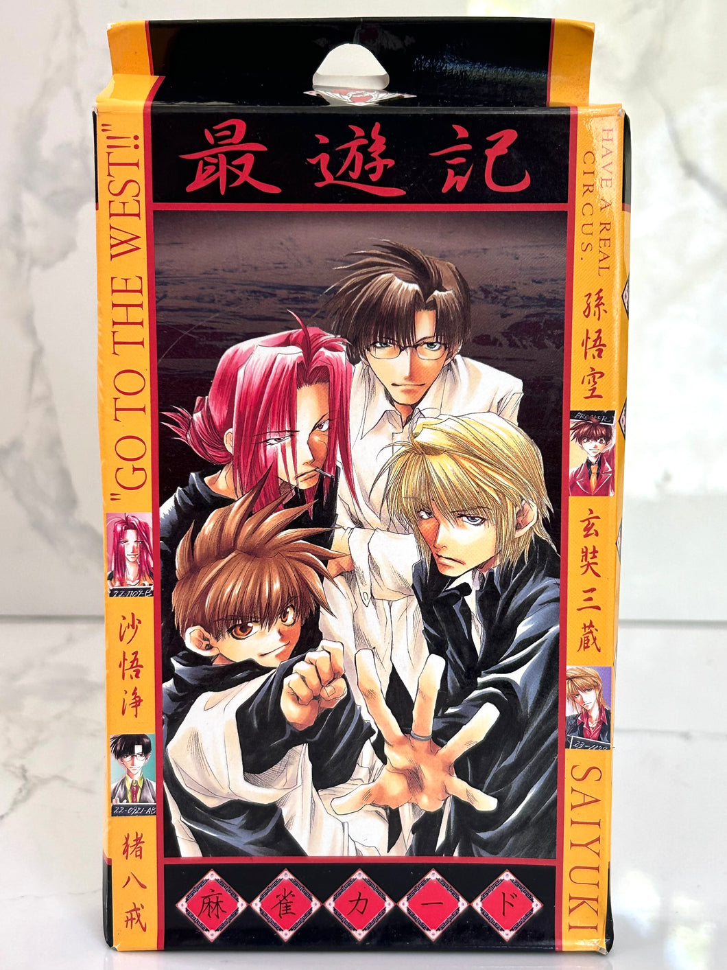 Saiyuki Mahjong Cards - Playing Cards