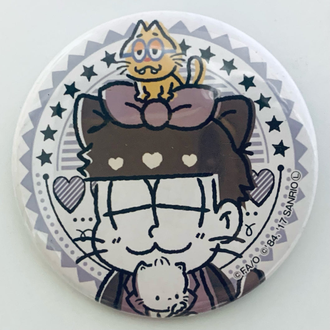 Osomatsu-san x Sanrio Characters - Matsuno Ichimatsu - ESP Nyanko - Nya Ni Nyu Nye Nyon - Can Badge