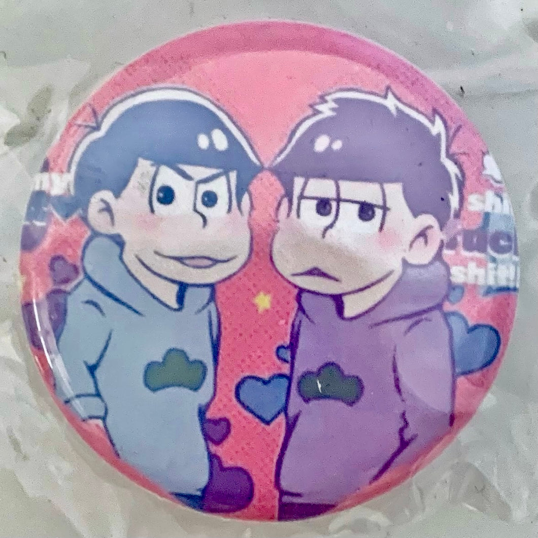 Osomatsu-san - Karamatsu & Ichimatsu - Can Badge - Doujin Goods