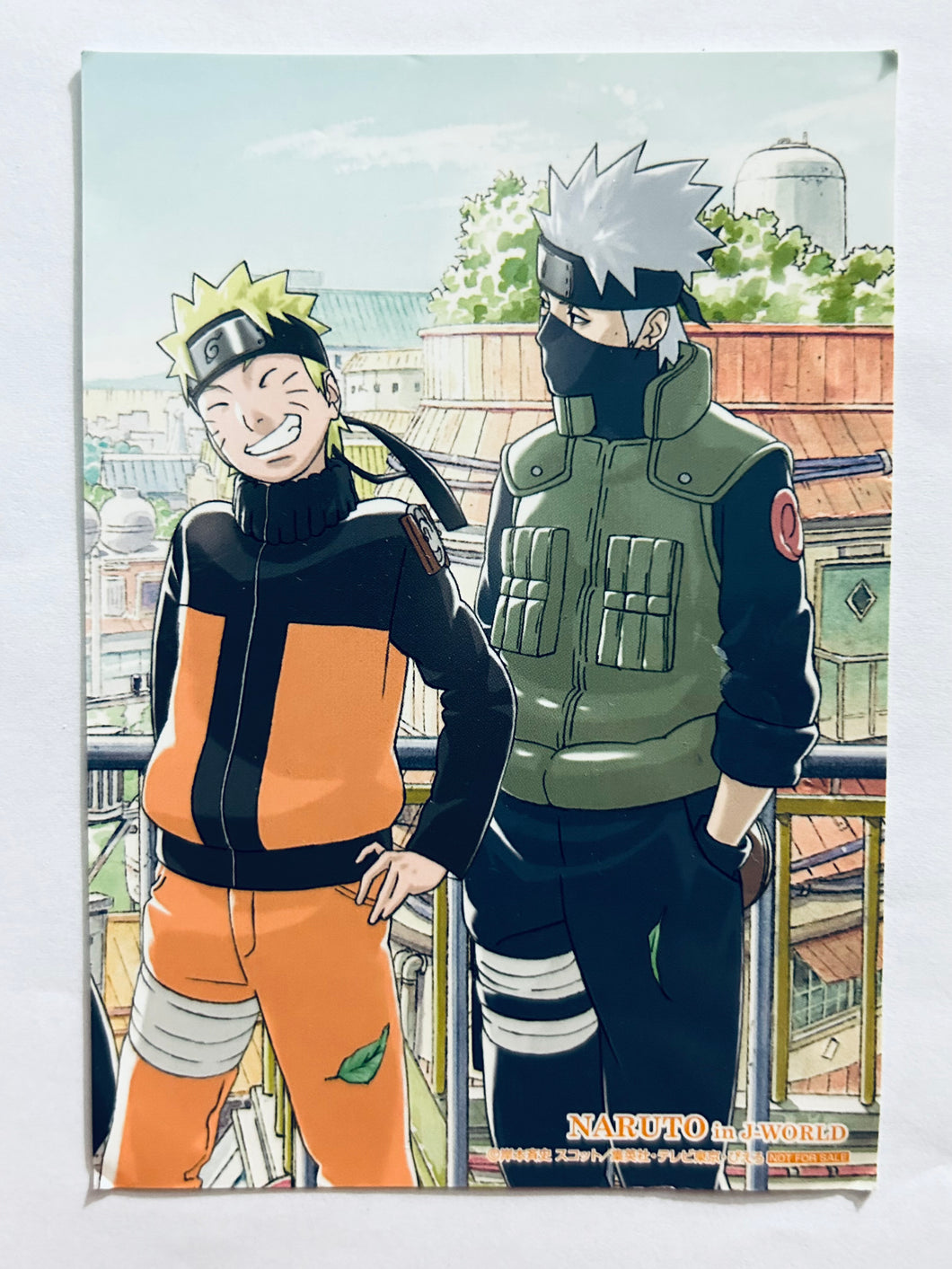 Naruto Shippuuden - Naruto & Kakashi - Illustration Sheet