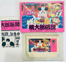 Load image into Gallery viewer, Momotarou Densetsu: Peach Boy Legend - Famicom - Family Computer FC - Nintendo - Japan Ver. - NTSC-JP - CIB (HFC-MO)
