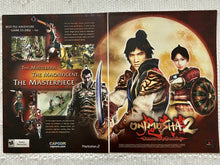 Cargar imagen en el visor de la galería, Onimusha 2: Samurai’s Detiny - Original Vintage Advertisement - Print Ads - Laminated A3 Poster
