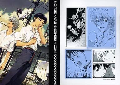 Neon Genesis Evangelion - Shinji & Kaworu - Comicalized Sticky Notes (set of 2) - Ichiban Kuji NGE ~Piece of Memories~ (Prize I)