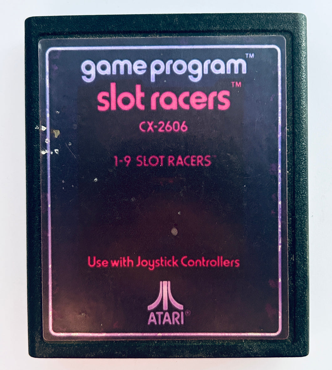 Slot Racers - Atari 2600 VCS - NTSC - Cartridge (CX2606)