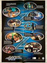 Cargar imagen en el visor de la galería, James Bond 007: Agent Under Fire  - PS2 - Vintage Double-sided Poster - Promo
