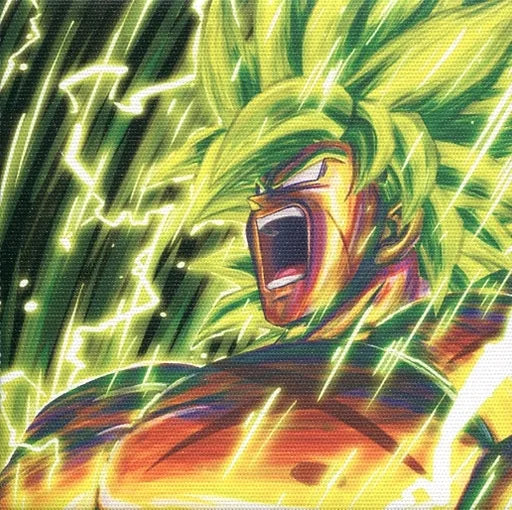 Dragon Ball Super Broly - Broly Legendary SSJ Super Power - Canvas Board - ABURART