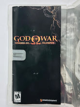 Cargar imagen en el visor de la galería, God of War: Chains of Olympus (GH) - PSP - PlayStation Portable - NTSC - Box &amp; Manual (UCUS-98653)
