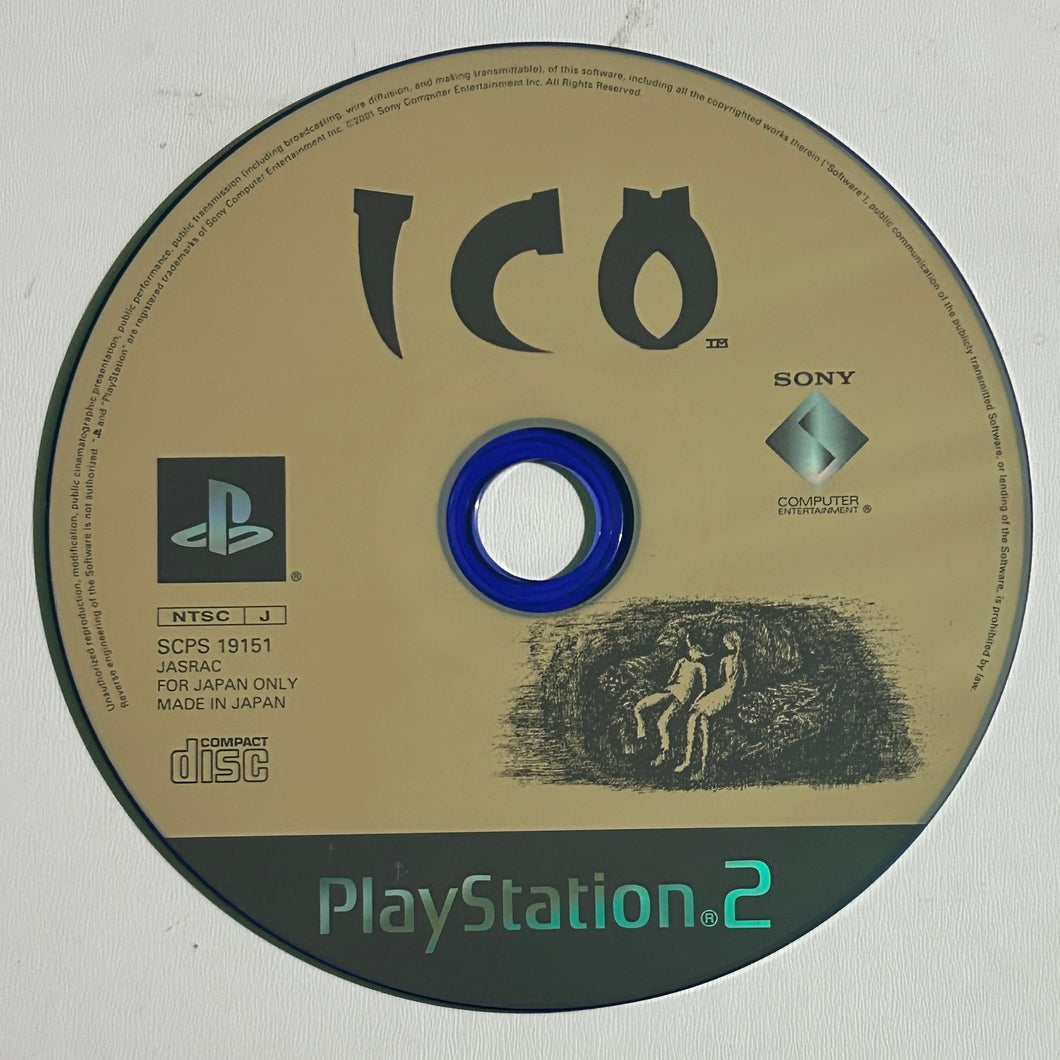 ICO - PS2 - NTSC-JP - Disc (SCPS-19151)