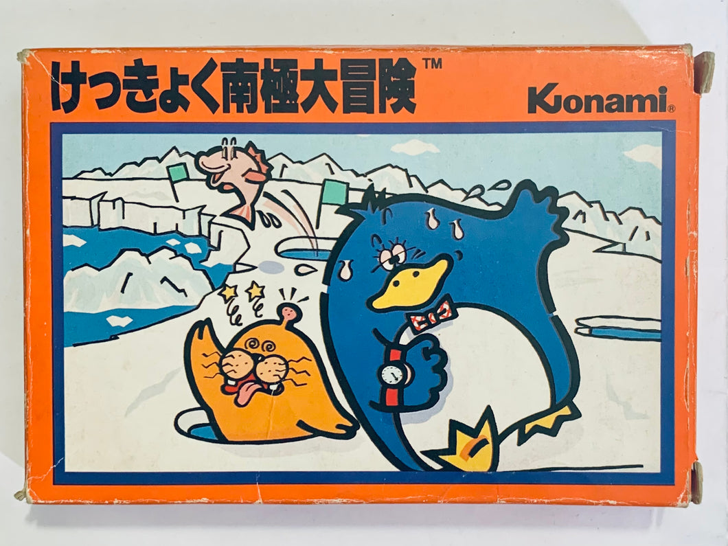 Kekkyoku Nankyoku Daibouken - Famicom - Family Computer FC - Nintendo - Japan Ver. - NTSC-JP - CIB (RC-804)