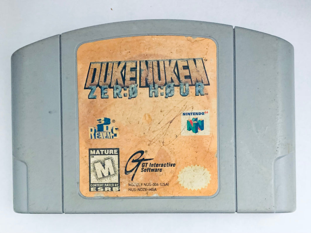 Duke Nukem: Zero Hour - Nintendo 64 - N64 - NTSC-US - Cart (NUS-NDZE-USA)