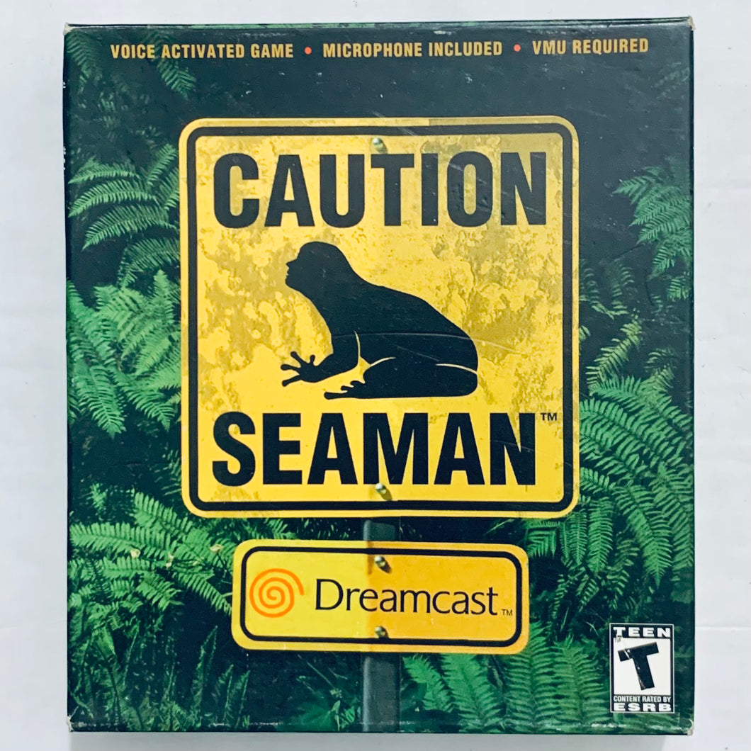 Seaman - Sega Dreamcast - DC - NTSC-US - CIB (51048)