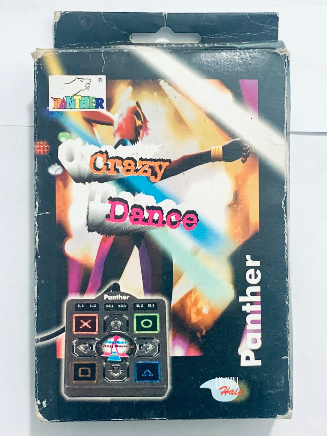 Panther Crazy Dance Mini Palm-Type Game-Playing Carpet - PlayStation - PS1/PSOne - CIB (PT-906)