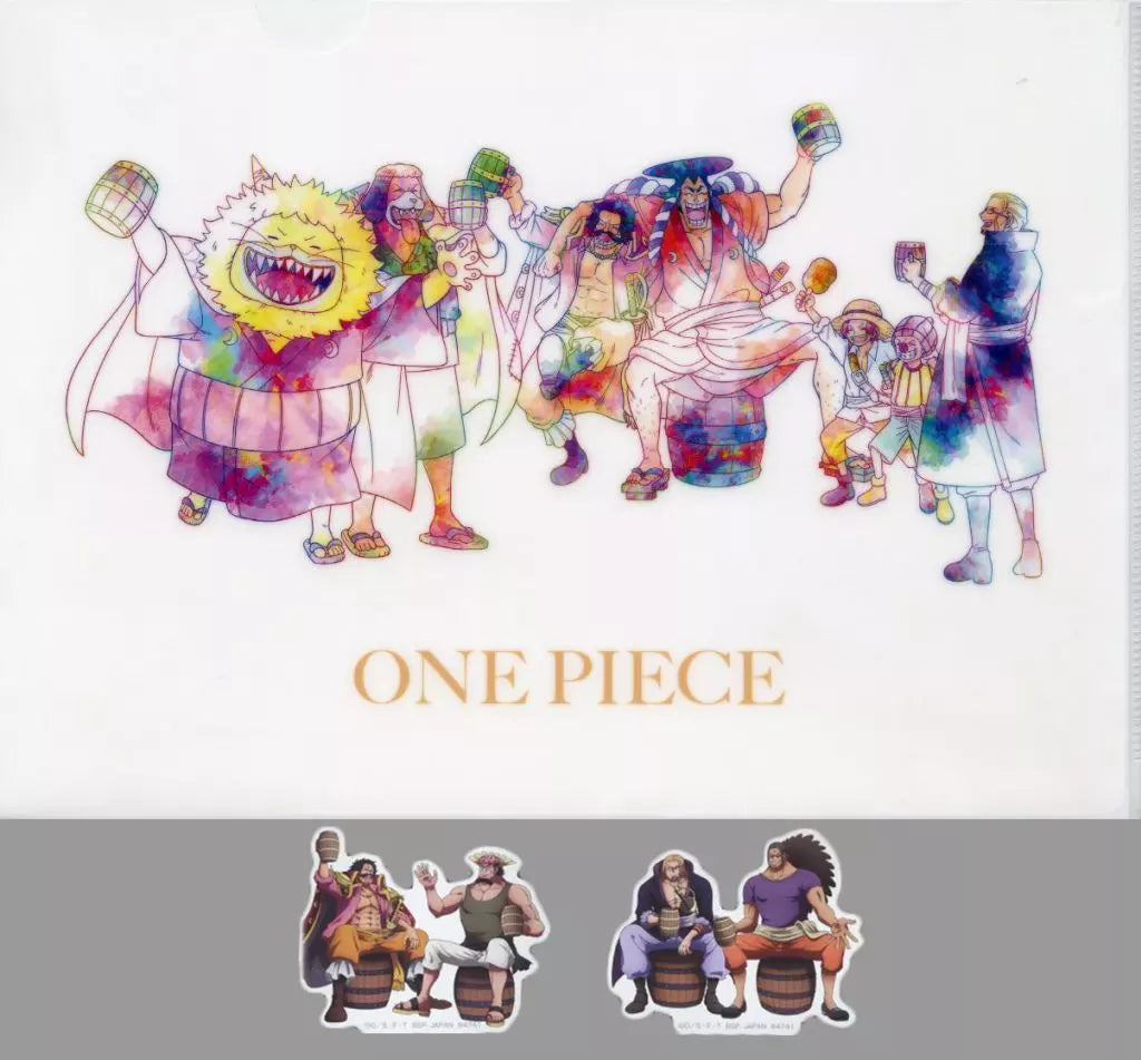 One Piece - Clear File & Sticker Set