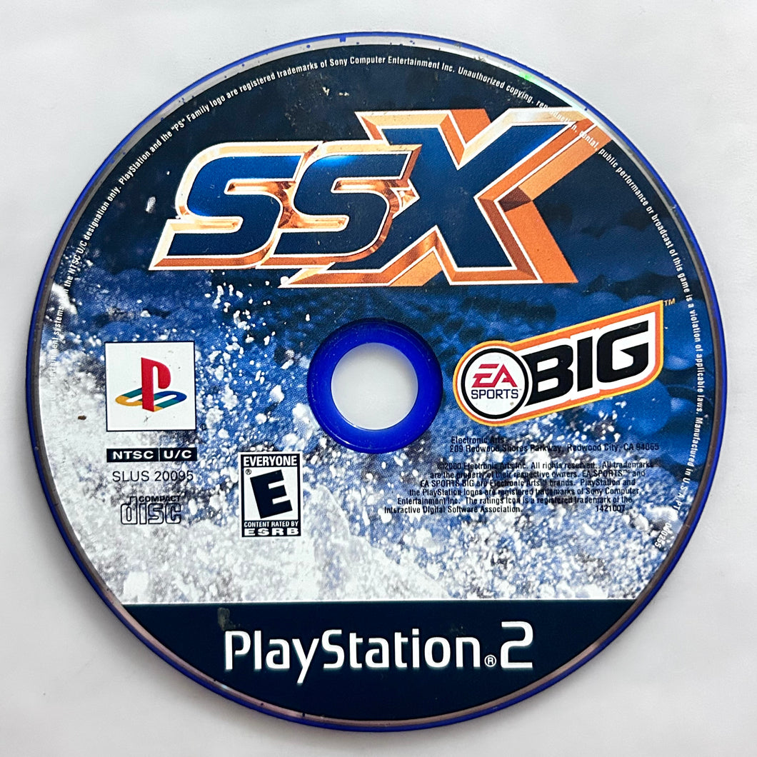 SSX - PlayStation 2 - PS2 / PSTwo / PS3 - NTSC - Disc (SLUS-20095)