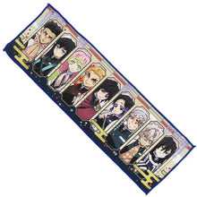 Load image into Gallery viewer, Kimetsu no Yaiba - Gyoumei, Obanai, Mitsuri. Shinobu, Rengoku, Sanemi, Muichirou, Giyuu &amp; Tengen - Ichiban Kuji KnY ~Shi~ Dare Yori mo Kyoujin na Yaiba to Nare (I Prize) - Long Towel
