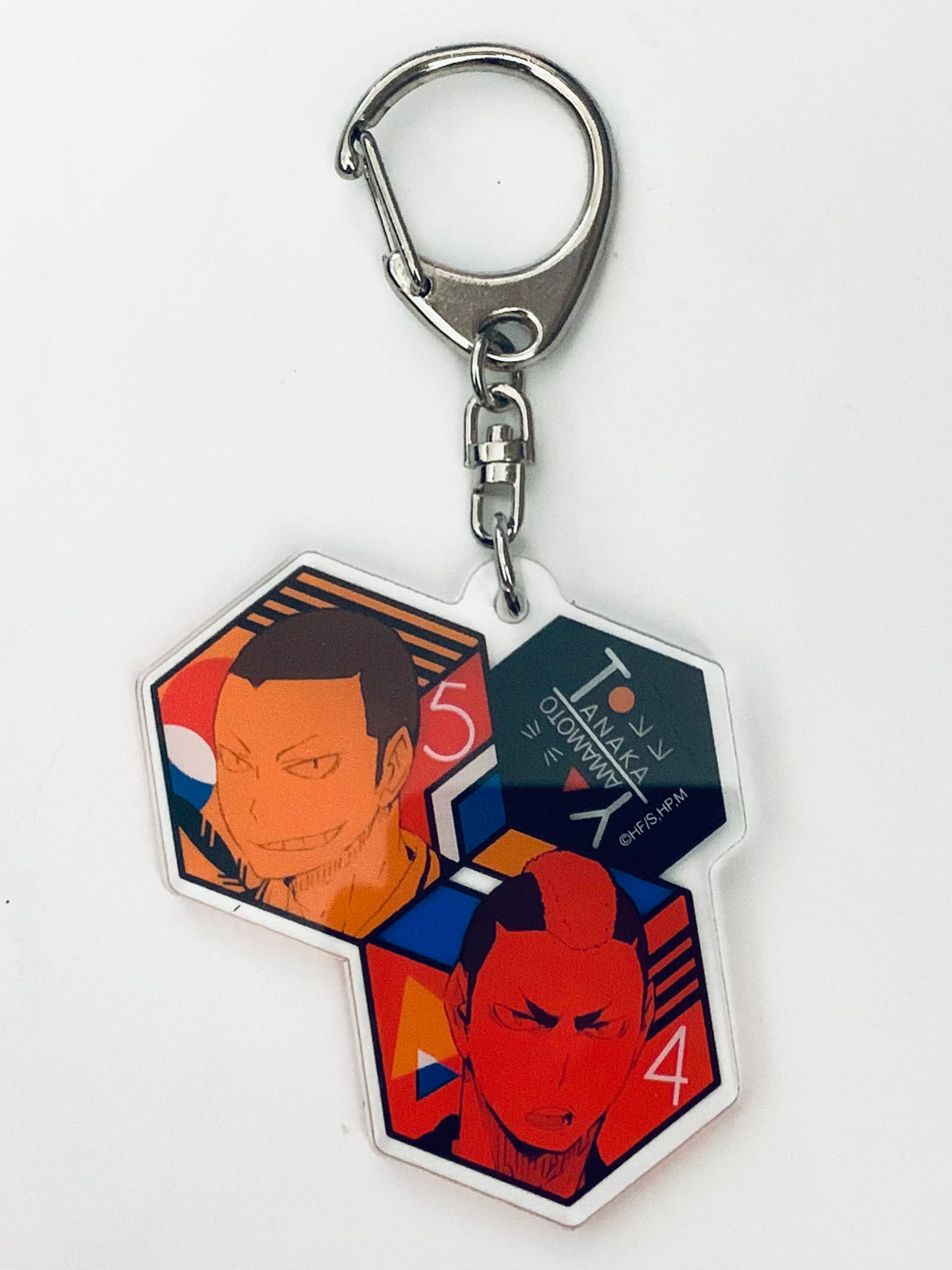 Haikyuu!! - Tanaka Ryuunosuke & Yamamoto Taketora - Acrylic 2 Match Keychain