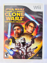 Cargar imagen en el visor de la galería, Star Wars The Clone Wars: Republic Heroes - Nintendo Wii / Wii U - NTSC - CIB (RVL-RQLE-USA)
