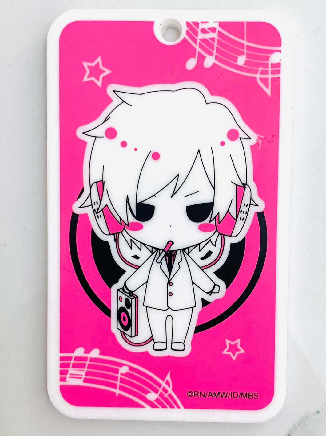 Durarara!! - Heiwajima Shizuo - Acrylic Pass Case - Ani Kuji (2012) (D Prize) - Headphone