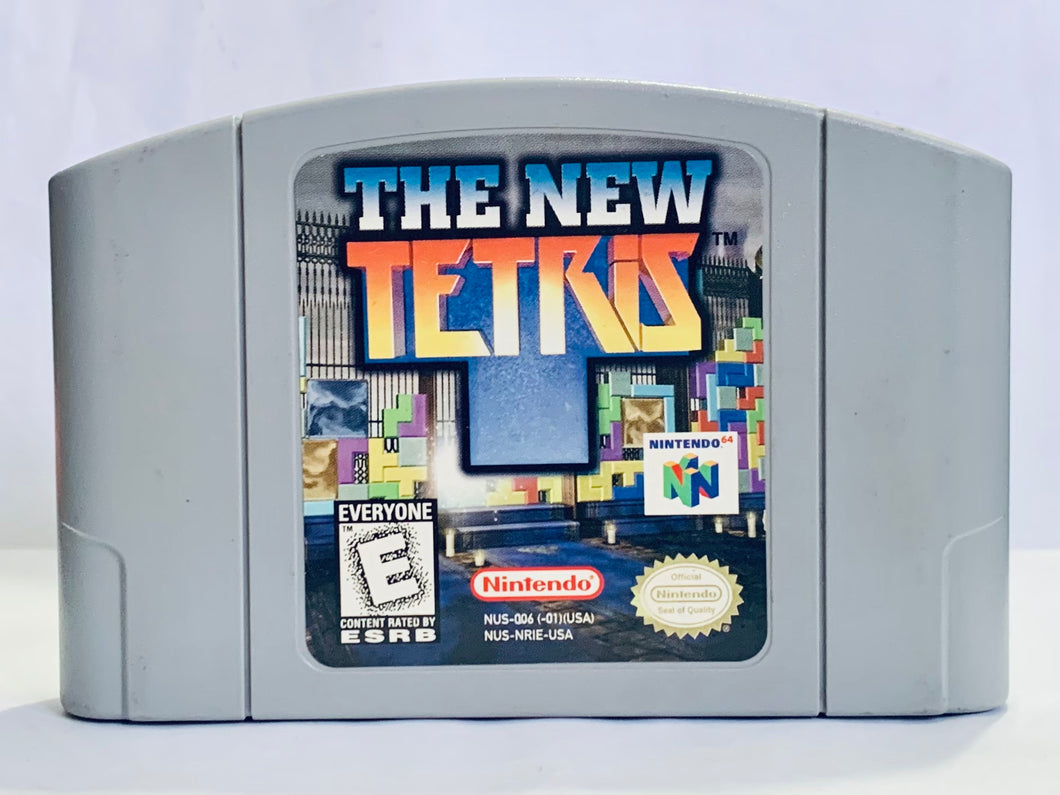 The New Tetris - Nintendo 64 - N64 - NTSC-US - Cart (NUS-NRIE-USA)