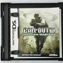 Load image into Gallery viewer, Call of Duty 4: Modern Warfare - Nintendo DS / DSLite DSi XL  - NTSC - Box &amp; Manual (NTR-YCOE-USA)
